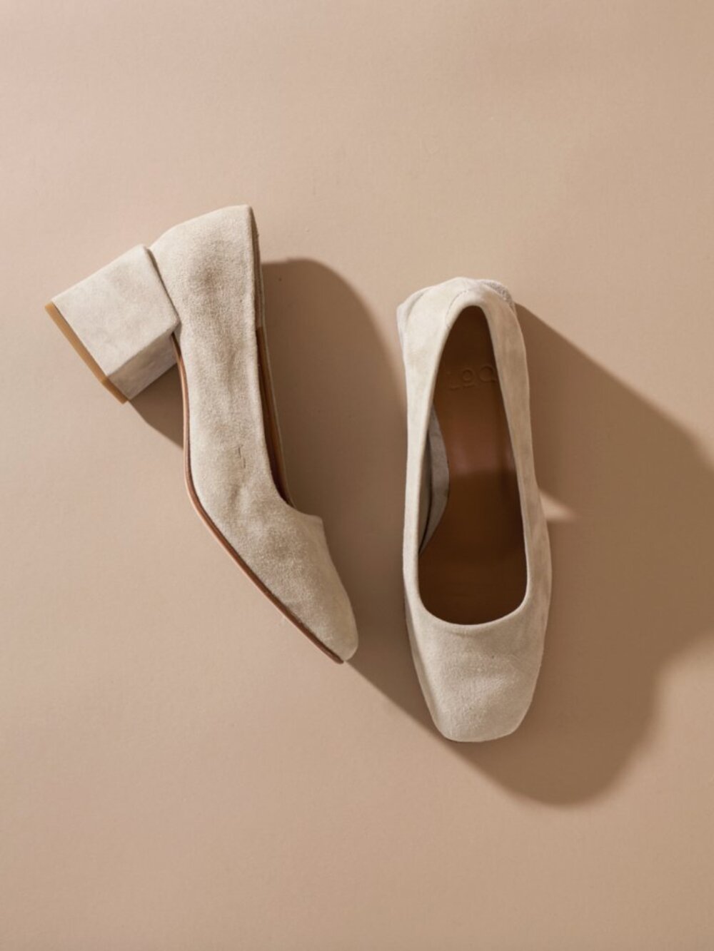 Loq Spain Villa Piedra Suede Pump Block Heel - Size 37